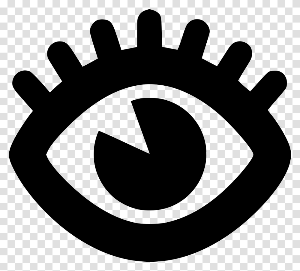 Eyelash Icon Free Module And Circular Pitch, Machine, Gear, Stencil Transparent Png