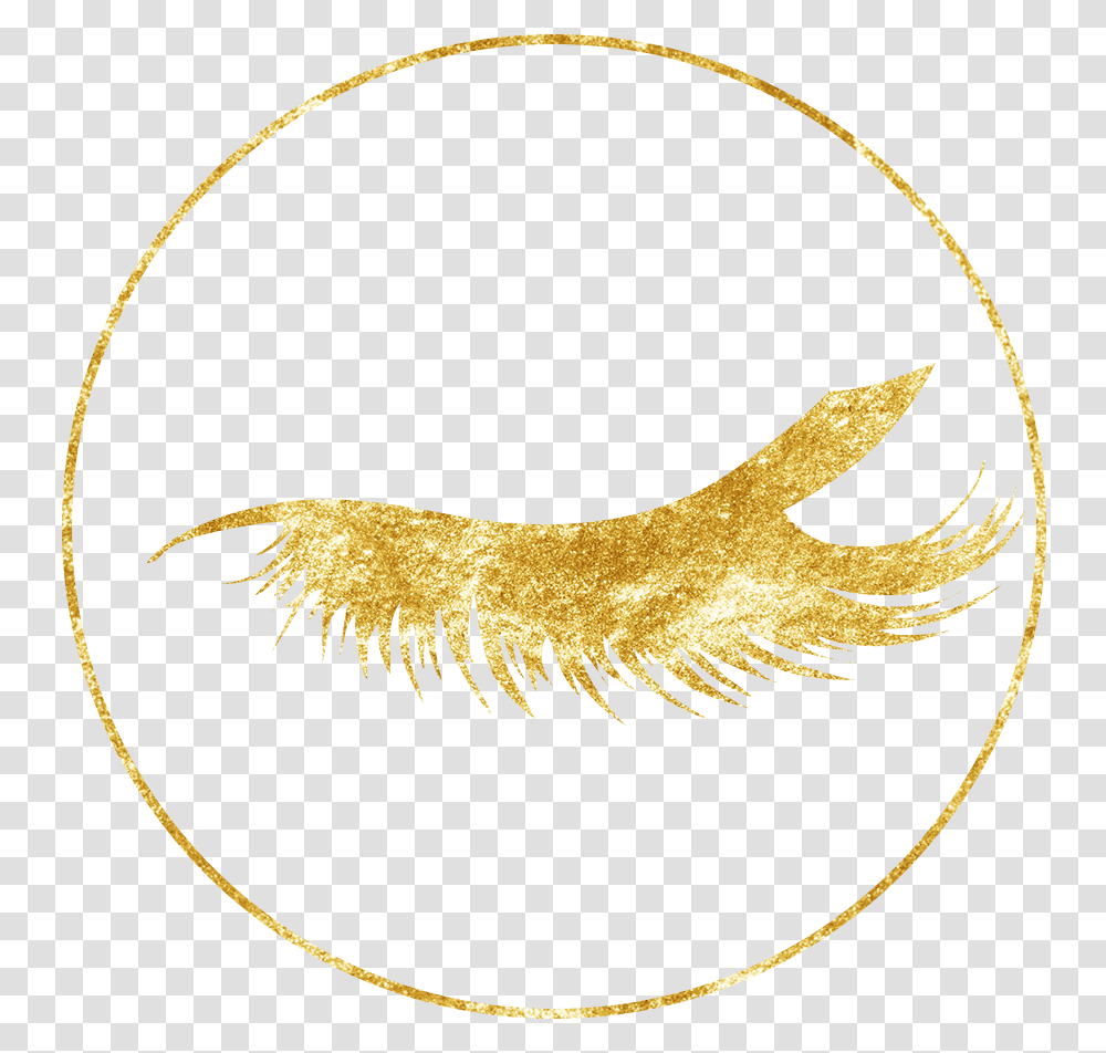 Eyelash Icon Gold, Animal, Bird Transparent Png
