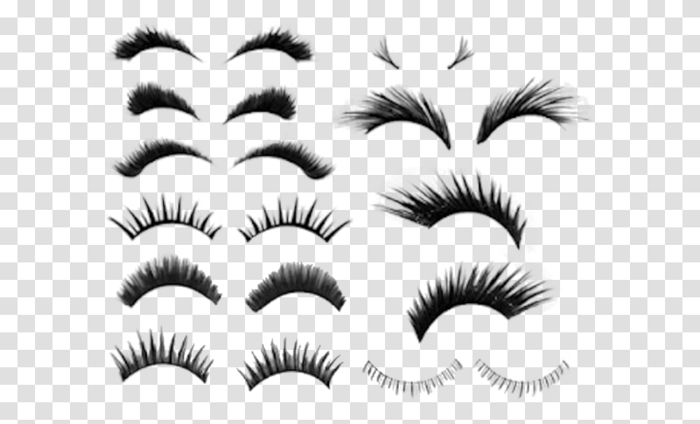 Eyelash, Person, Pattern, Stencil Transparent Png