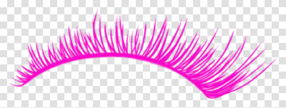 Eyelashes Clipart Pink Eyelashes, Text, Purple, Graphics, Light Transparent Png