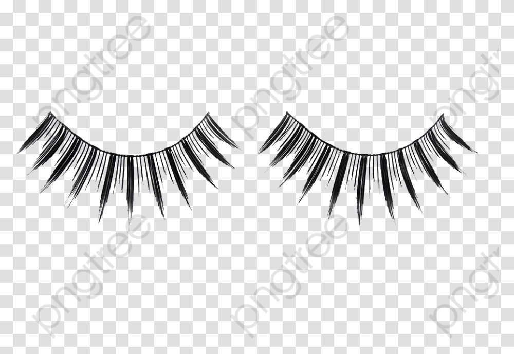 Eyelashes False Eyelashes False False Lashes, Accessories, Accessory, Necklace, Jewelry Transparent Png