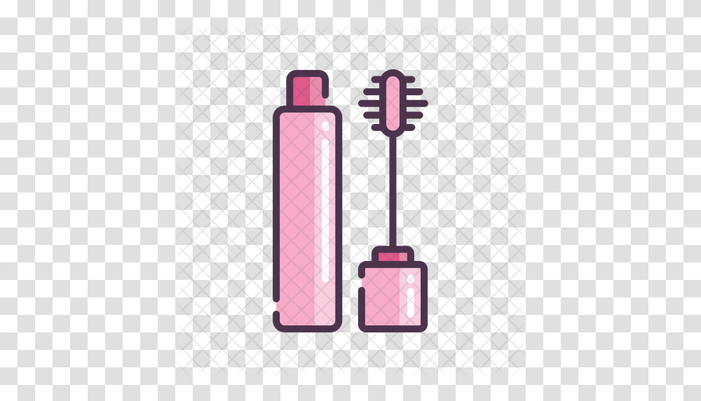 Eyeliner Icon Of Colored Outline Style Lip Gloss, Cosmetics, Bottle, Lipstick, Cylinder Transparent Png