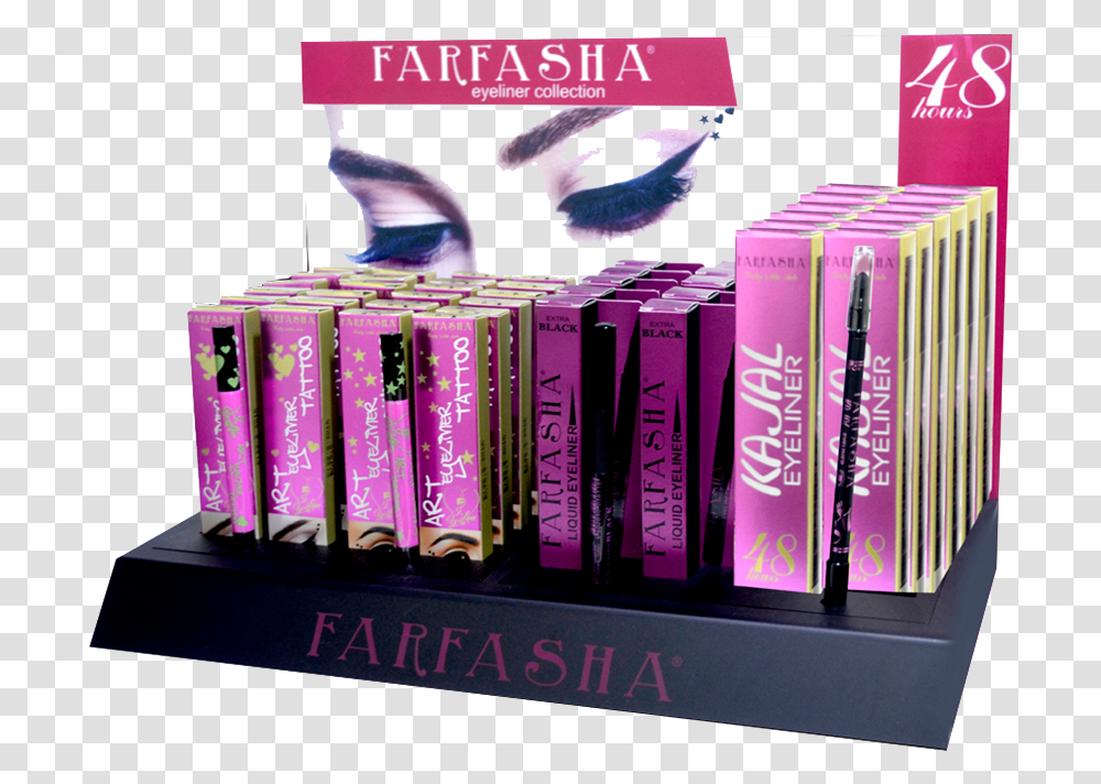 Eyeliner Tatto Small Stand Book Cover, Cosmetics, Bottle, Perfume, Box Transparent Png