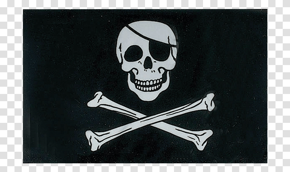 Eyepatch Jolly Roger Pirate Skull And Cross Bones Flag, Sunglasses, Accessories, Accessory Transparent Png