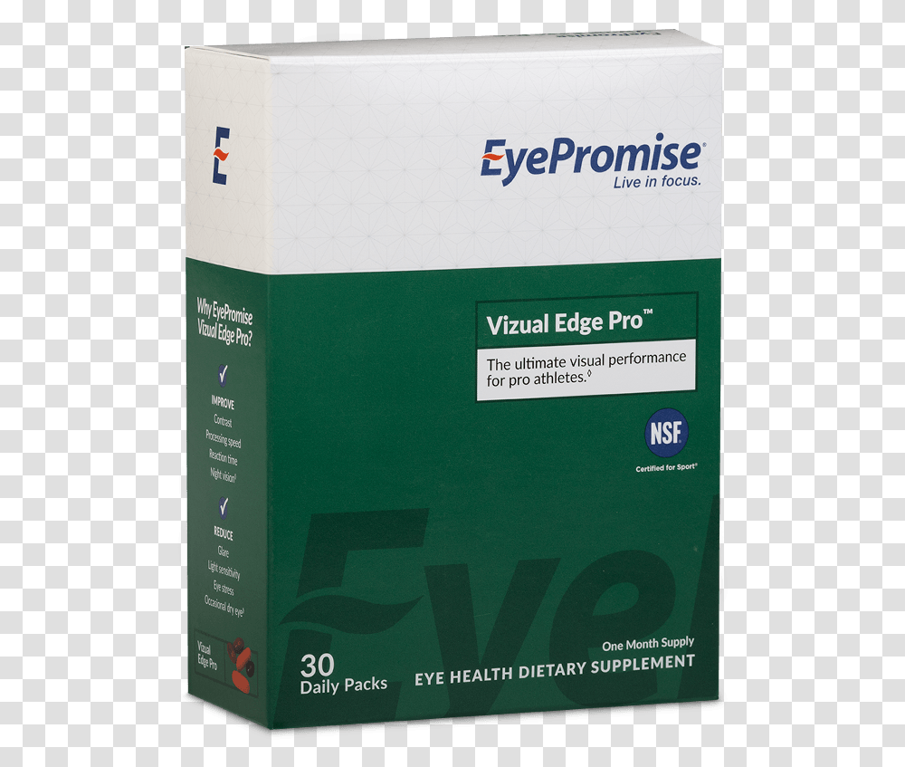 Eyepromise Vizual Edge Pro Carton, Box, Cardboard Transparent Png
