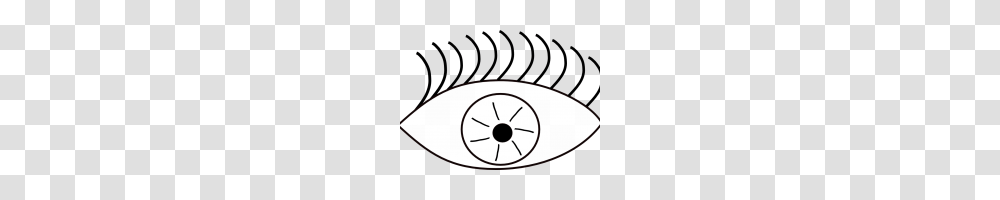 Eyes Clipart Black And White Eye Clip Art Black And White Clipart, Outdoors, Nature, Disk, Dish Transparent Png