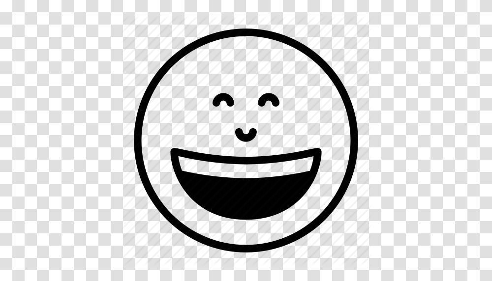 Eyes Face Funny Grinning Happy Laughing Smiling Icon, Meal, Food Transparent Png