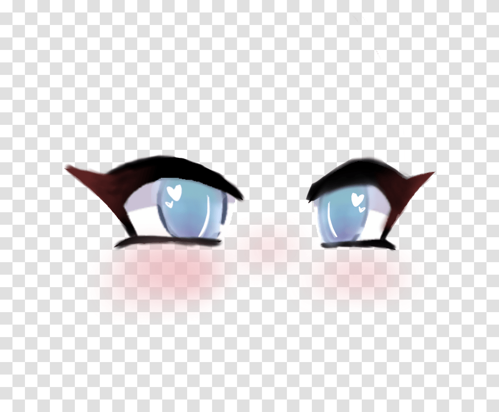 Eyes Gachalife Blueeyes Blush Freetouse Freetoedit Ojos De Gacha Life, Teeth, Mouth, Lip, Sunglasses Transparent Png