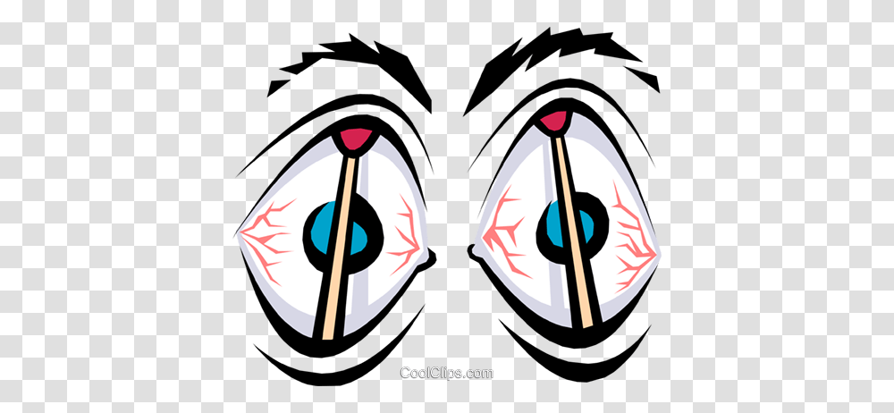 Eyes Royalty Free Vector Clip Art Illustration, Logo, Trademark Transparent Png