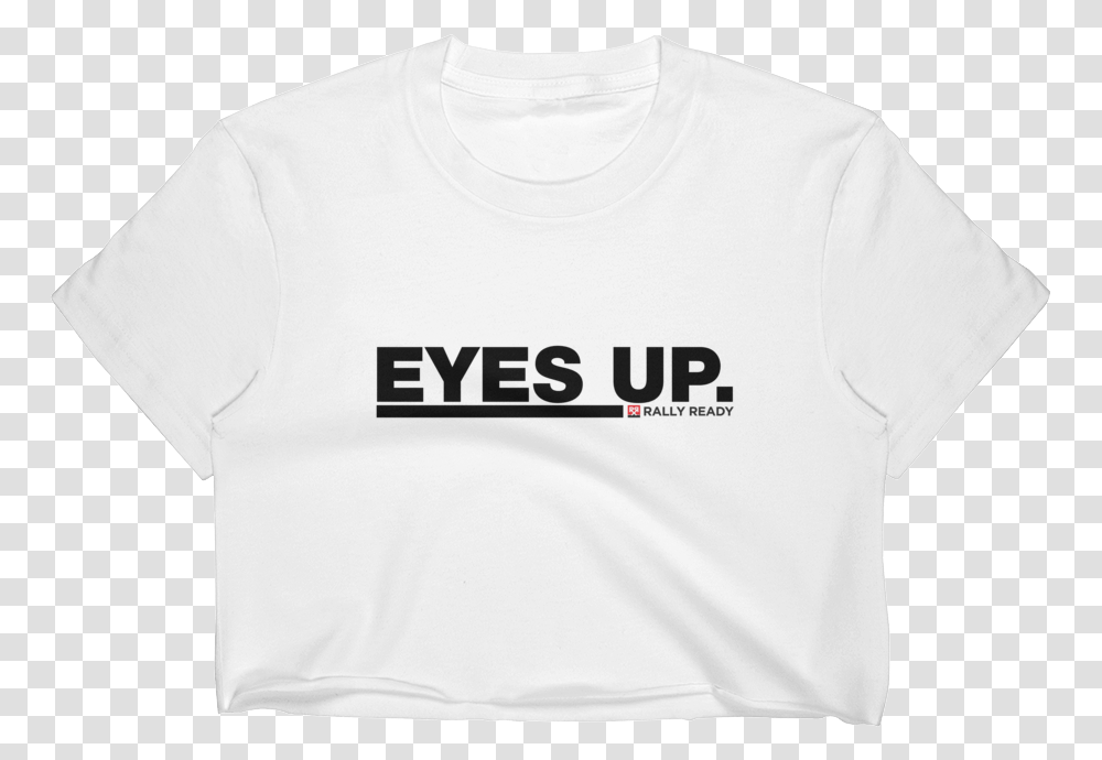 Eyes Up Women's Crop Top Active Shirt, Clothing, Apparel, Sleeve, Long Sleeve Transparent Png