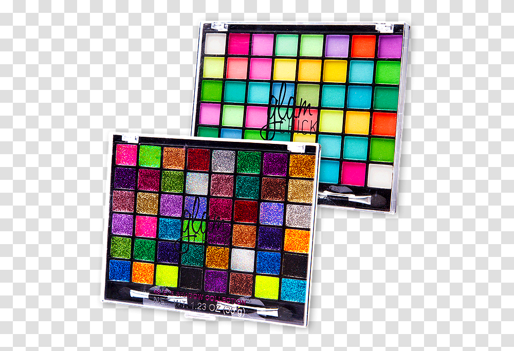 Eyeshadow Clipart Makeup Box Eye Shadow, Purple, Rubix Cube, Chess Transparent Png