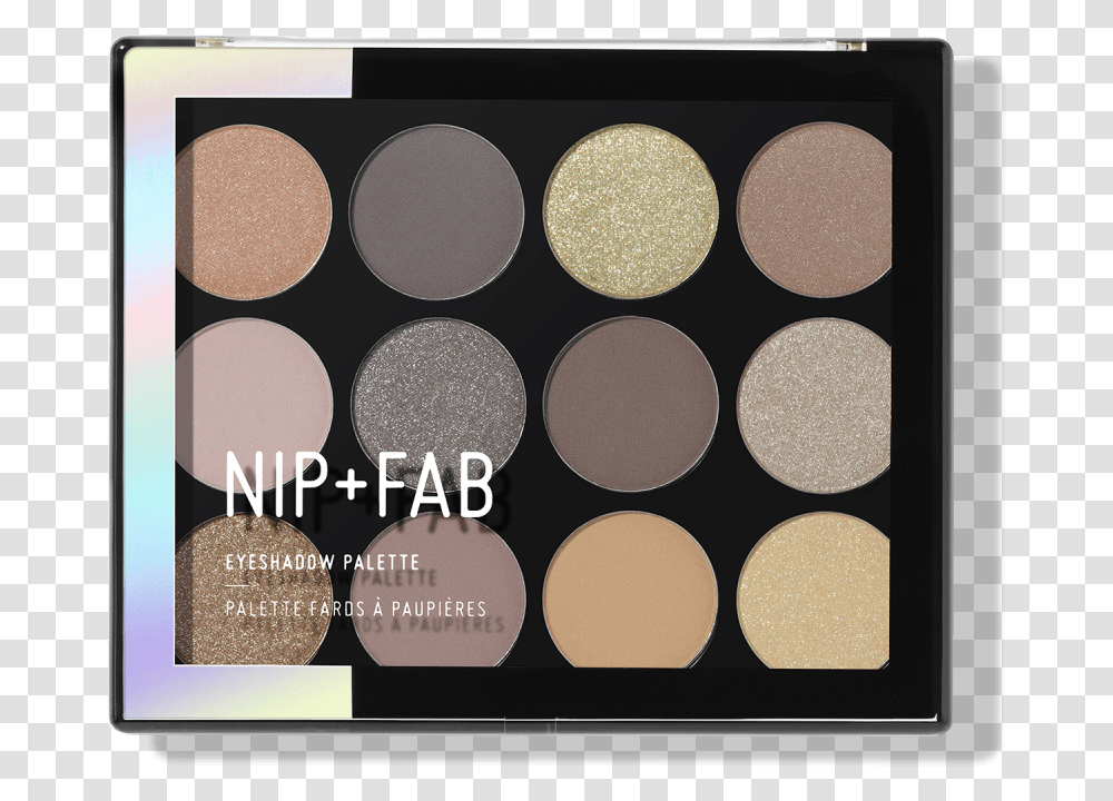 Eyeshadow Palette Gentle Glam Nip Fab Jewelled Palette, Paint Container, Rug, Cosmetics, Face Makeup Transparent Png