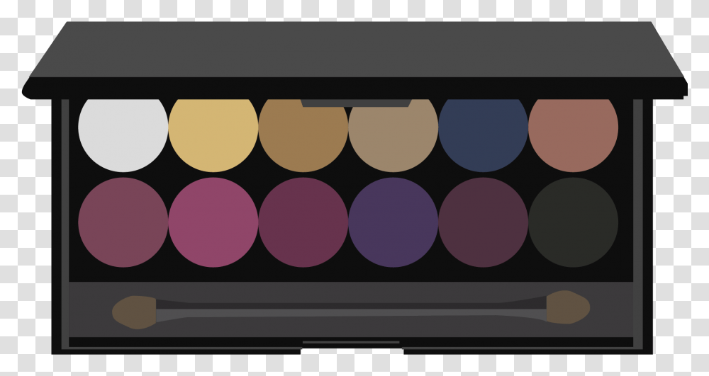 Eyeshadow, Palette, Paint Container, Rug Transparent Png