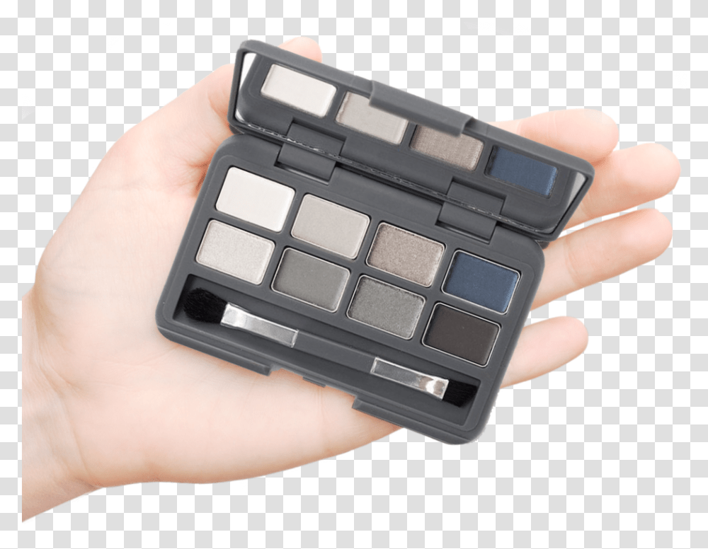 Eyeshadow Smokey Eye Glamour Palette, Person, Human, Paint Container, Wristwatch Transparent Png