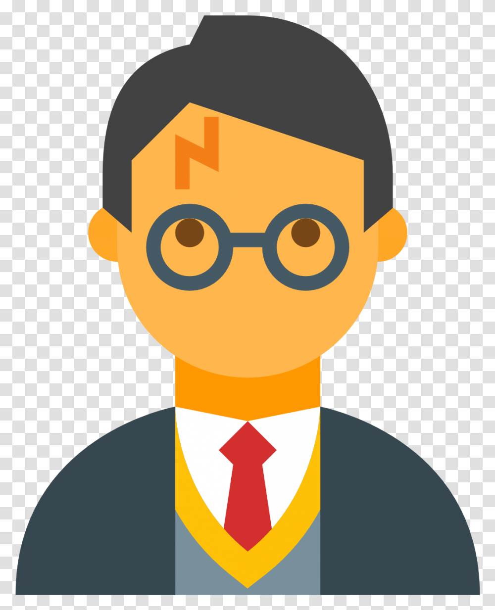 Eyewear Clipart And The Philosophers Stone Ron Weasley Hermione, Tie, Accessories, Accessory, Necktie Transparent Png