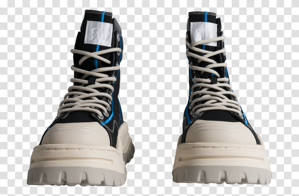 Eytys Akira Black High Top Sneakers By Ganna Bogdan Lace Up, Clothing, Apparel, Footwear, Shoe Transparent Png