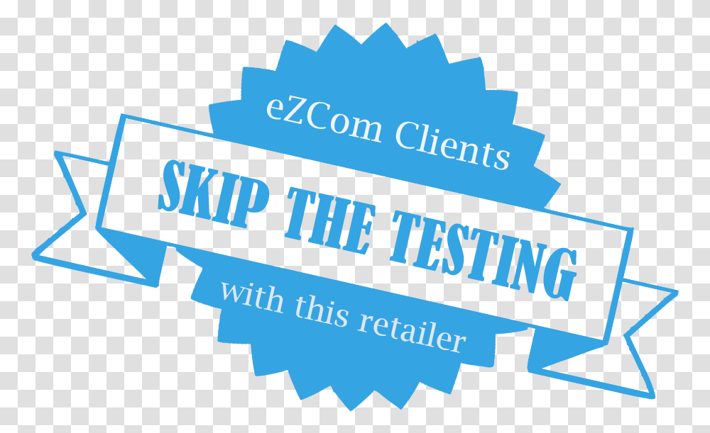 Ezcom Client Skips The Testing With This Retailer Instagram Small Blue Tick, Label, Paper, Gear Transparent Png