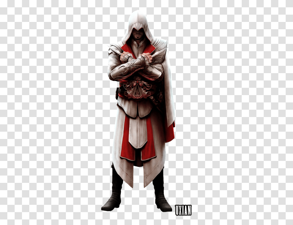 Ezio Auditore Assassins Creed Brotherhood, Apparel, Person, Human Transparent Png