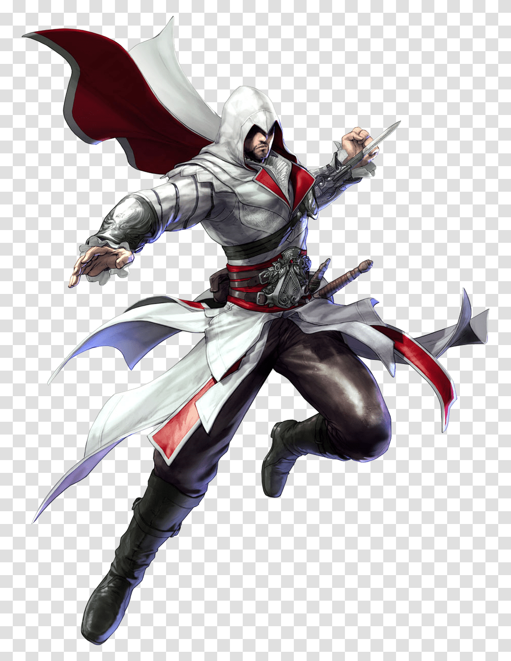 Ezio Auditore Da Firenze, Person, Human, Knight, Ninja Transparent Png