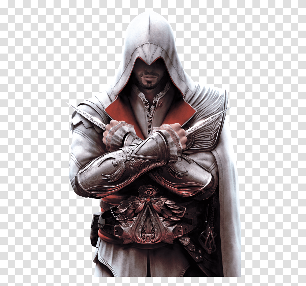 Ezio Auditore De Firenze Assassin's Creed Brotherhood Ezio Auditore, Person, Skin, Face, Photography Transparent Png