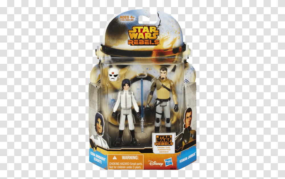 Ezra Star Wars Rebels Toys, Helmet, Apparel, Person Transparent Png