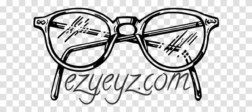 Ezyeyz Com Eye Glass Sketch, Calligraphy, Handwriting, Alphabet Transparent Png