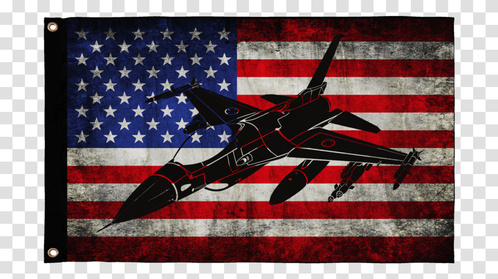 F 16 Viper Wall Flag Usa Flag, American Flag, Vehicle, Transportation Transparent Png