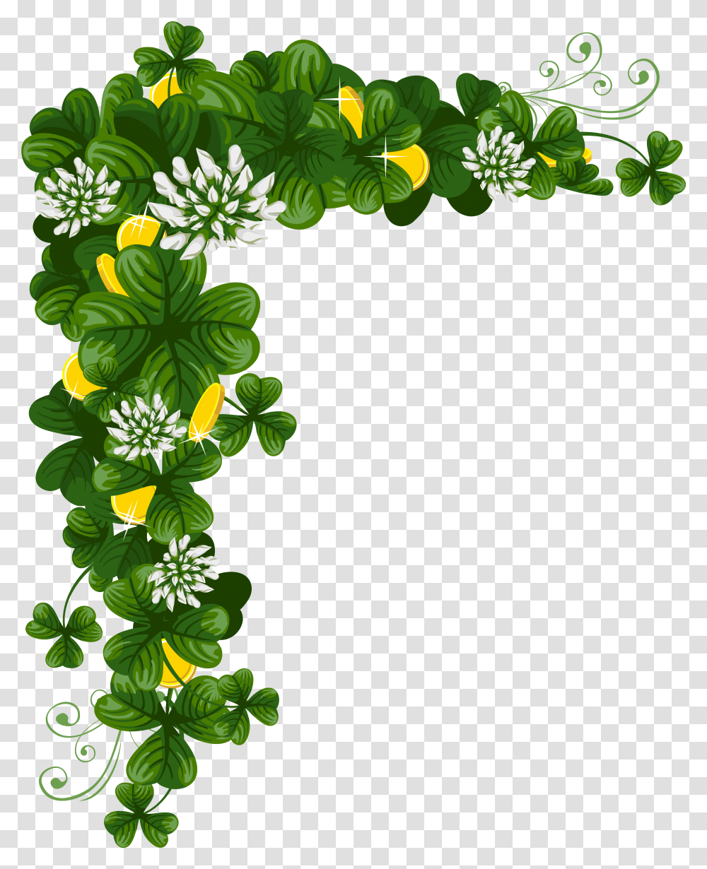 F E Orig Clip St Patrick Day Clipart, Leaf, Plant, Green, Potted Plant Transparent Png