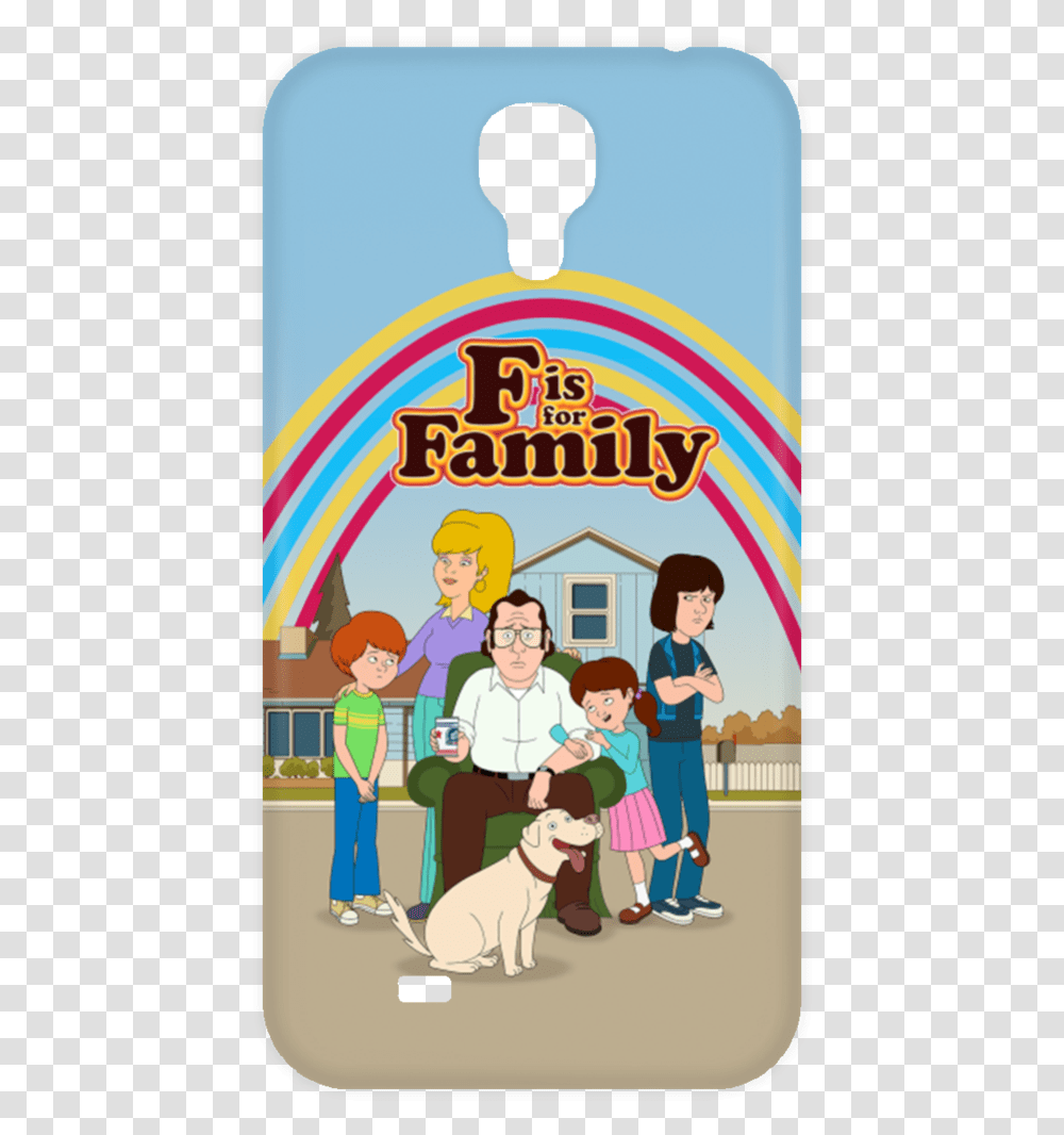 F Is For Family Series Poster, Person, People, Dog, Animal Transparent Png