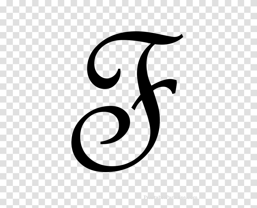 F Letter Clipart, Calligraphy, Handwriting, Alphabet Transparent Png