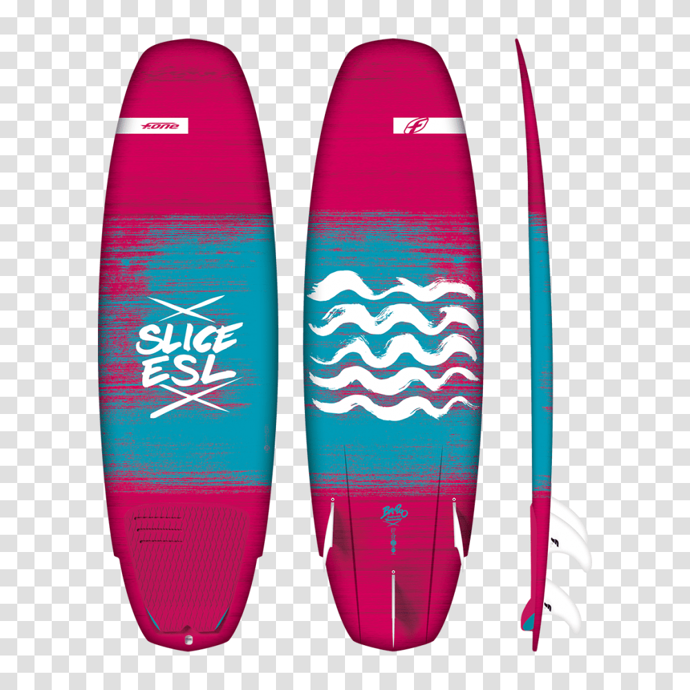 F One Slice Esl Surfboard, Sea, Outdoors, Water, Nature Transparent Png