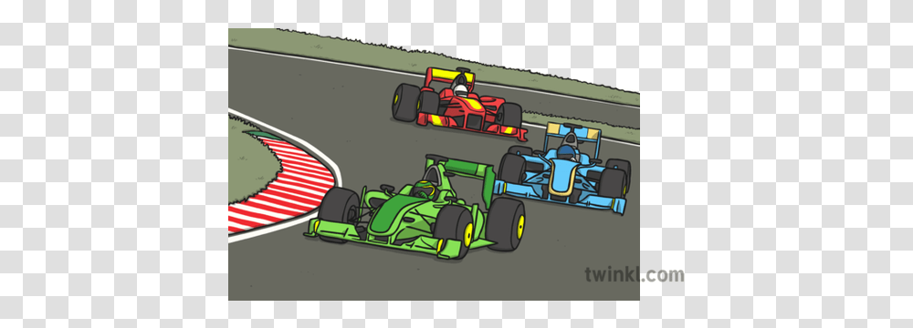 F1 Racing Cars Illustration Twinkl Cars F1 Racing, Vehicle, Transportation, Automobile, Formula One Transparent Png