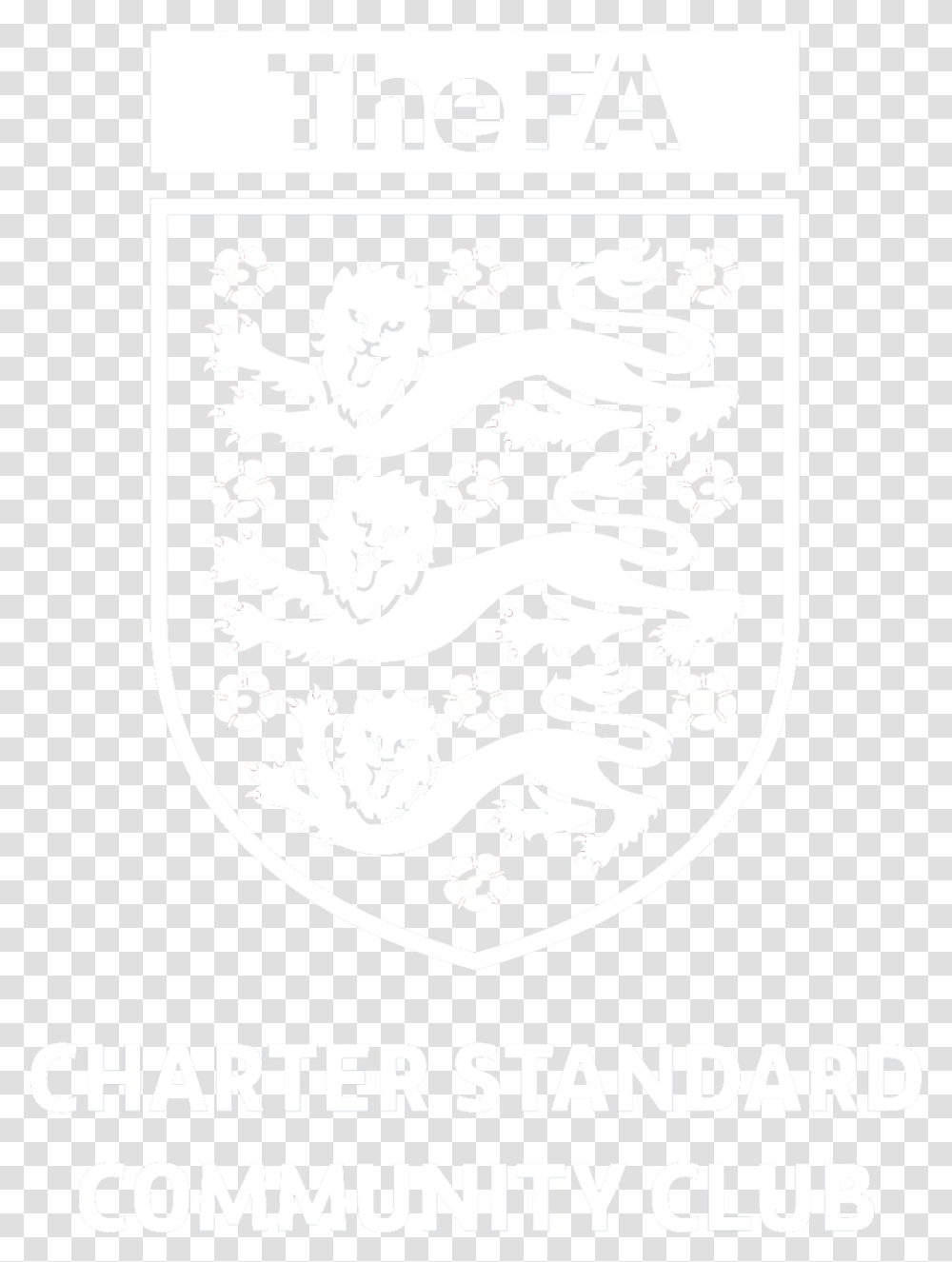 Fa Charter Standard Community Crest White Sketch, Poster, Advertisement, Armor Transparent Png
