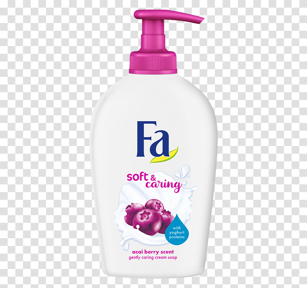 Fa Com Liquid Soap Nutri Skin Acai Berry Plastic Bottle, Cosmetics, Deodorant, Plant, Milk Transparent Png