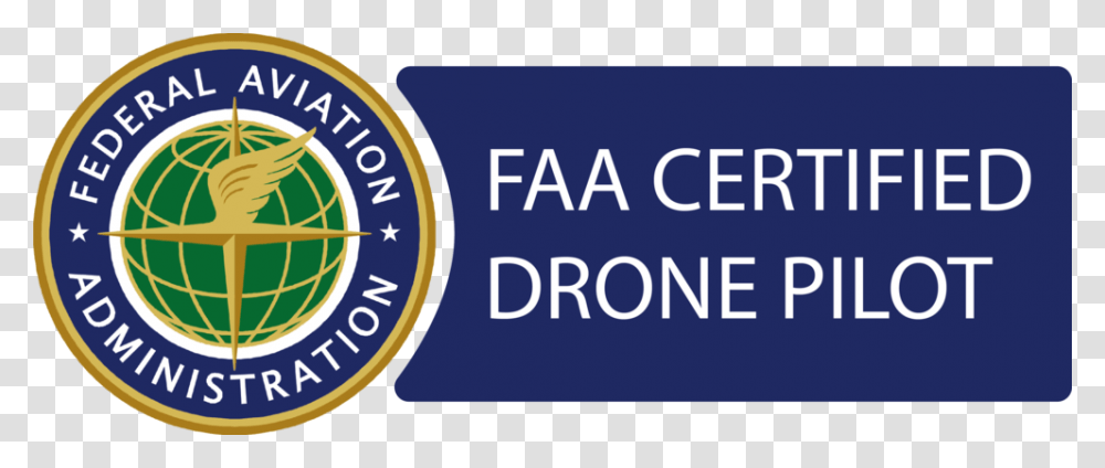 Faa Drone Certification Logo, Label, Analog Clock Transparent Png