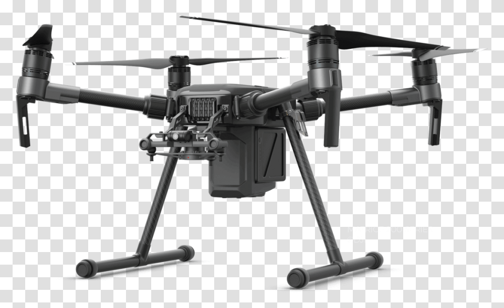 Faa Part 107 Drone Dji Matrice, Gun, Weapon, Weaponry, Helicopter Transparent Png