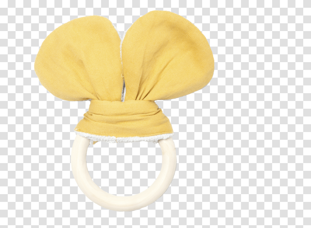Fabelab Animal Teether With Mustard Bear Ears Wood, Apparel, Bonnet, Hat Transparent Png
