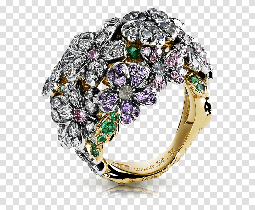 Faberg Forget Me Not Ring Featuring Flower Shapes Faberge Joyas, Accessories, Accessory, Jewelry, Diamond Transparent Png