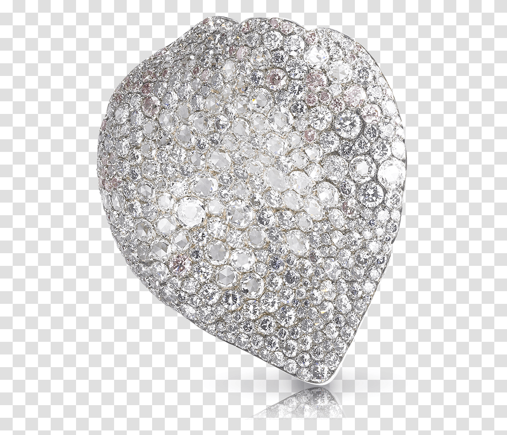 Faberg White Rose Brooch Features 375 Diamonds Including Diamond, Gemstone, Jewelry, Accessories, Accessory Transparent Png