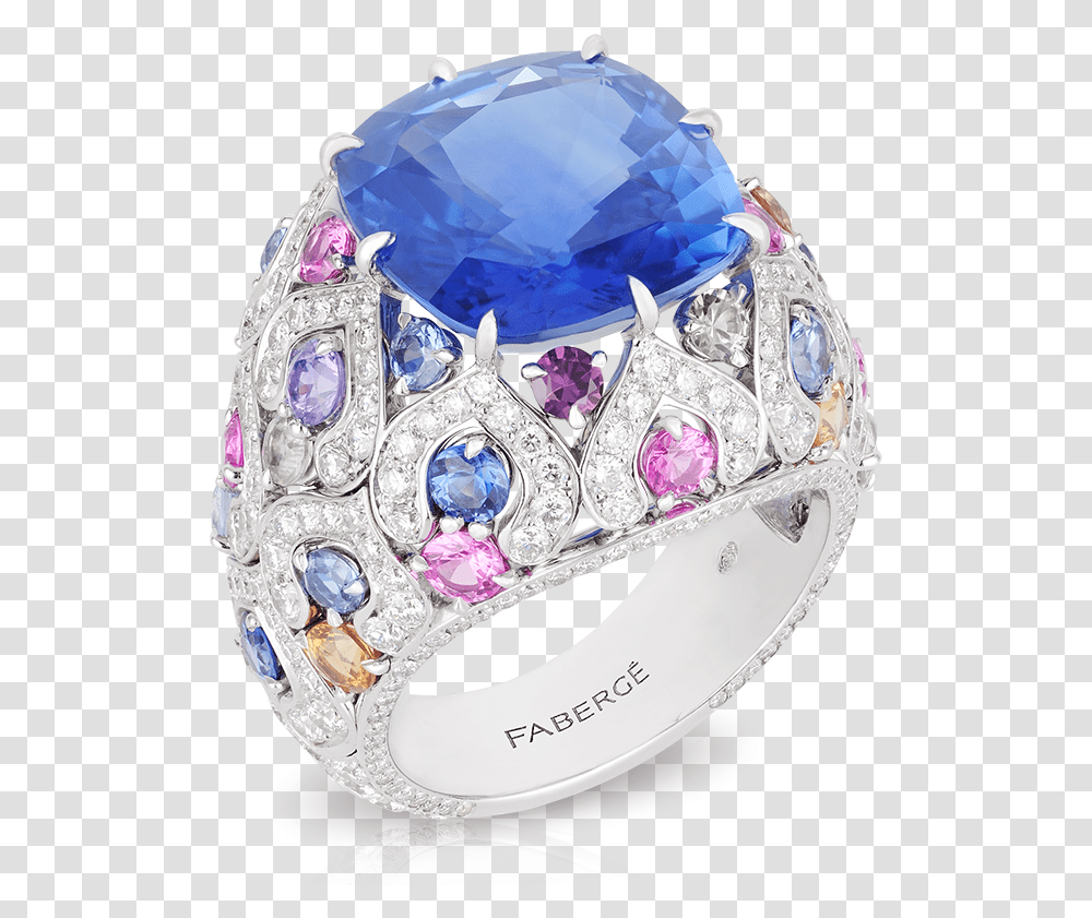 Faberge Les Saisons Russes, Sapphire, Gemstone, Jewelry, Accessories Transparent Png