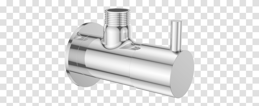 Fable Flt Angle Cock Balaji Plumbing Cylinder, Sink Faucet, Weapon, Weaponry, Tool Transparent Png