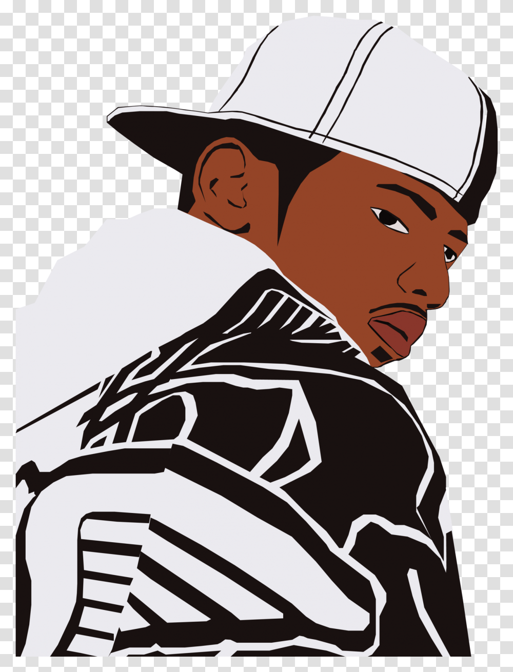 Fabolous Rapper Music Remix Hip Hop Rapper Cartoon Fabolous There Is No Competition, Person, Human, Baseball Cap, Hat Transparent Png