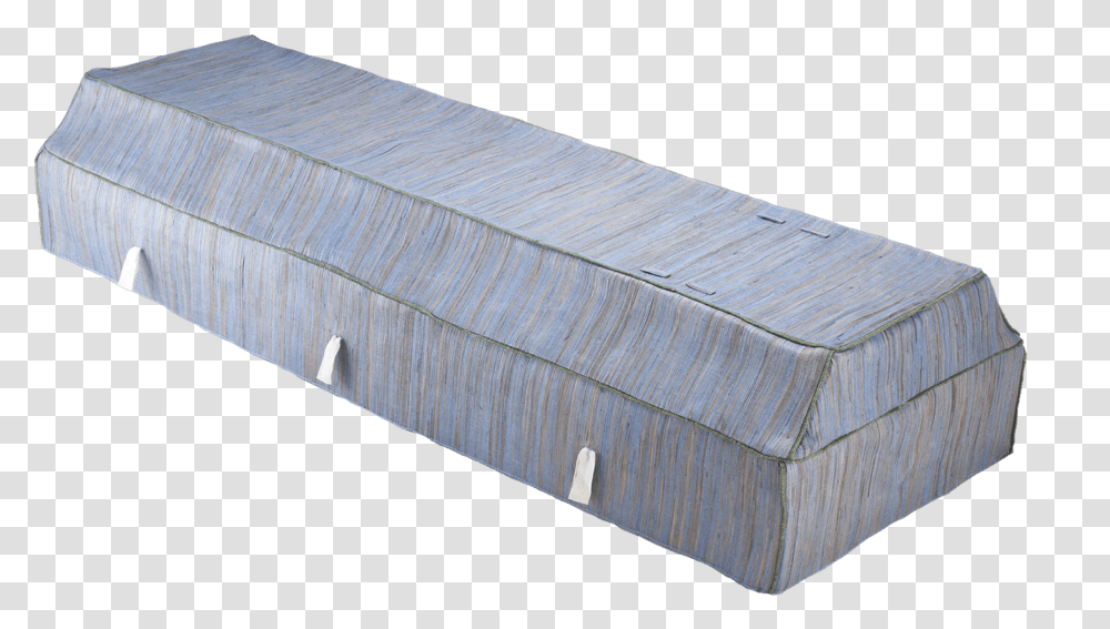 Fabric Coffin Banana Leaf Blue Coffin Mattress, Furniture, Rug, Tabletop, Tablecloth Transparent Png