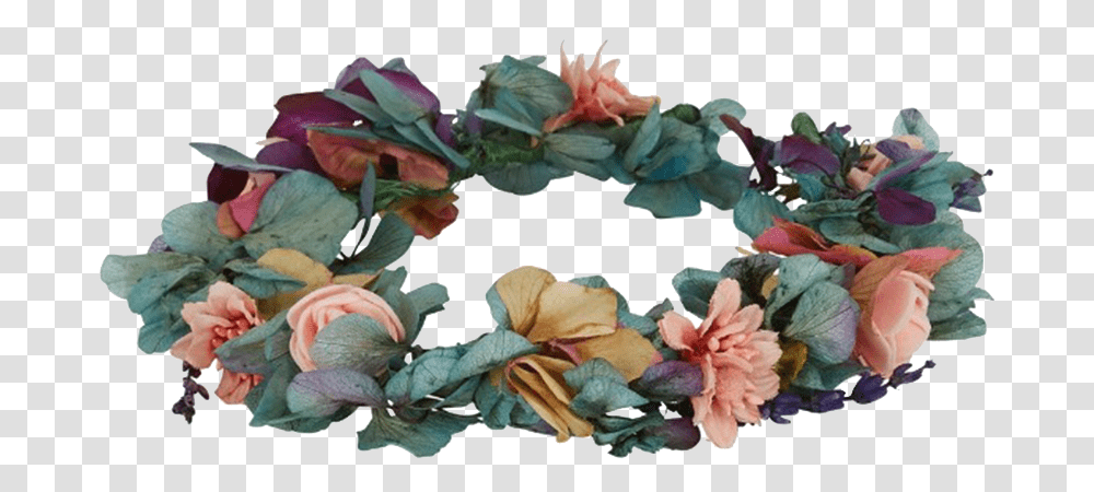 Fabric Flower Free Download Wreath, Plant, Blossom, Petal, Anther Transparent Png