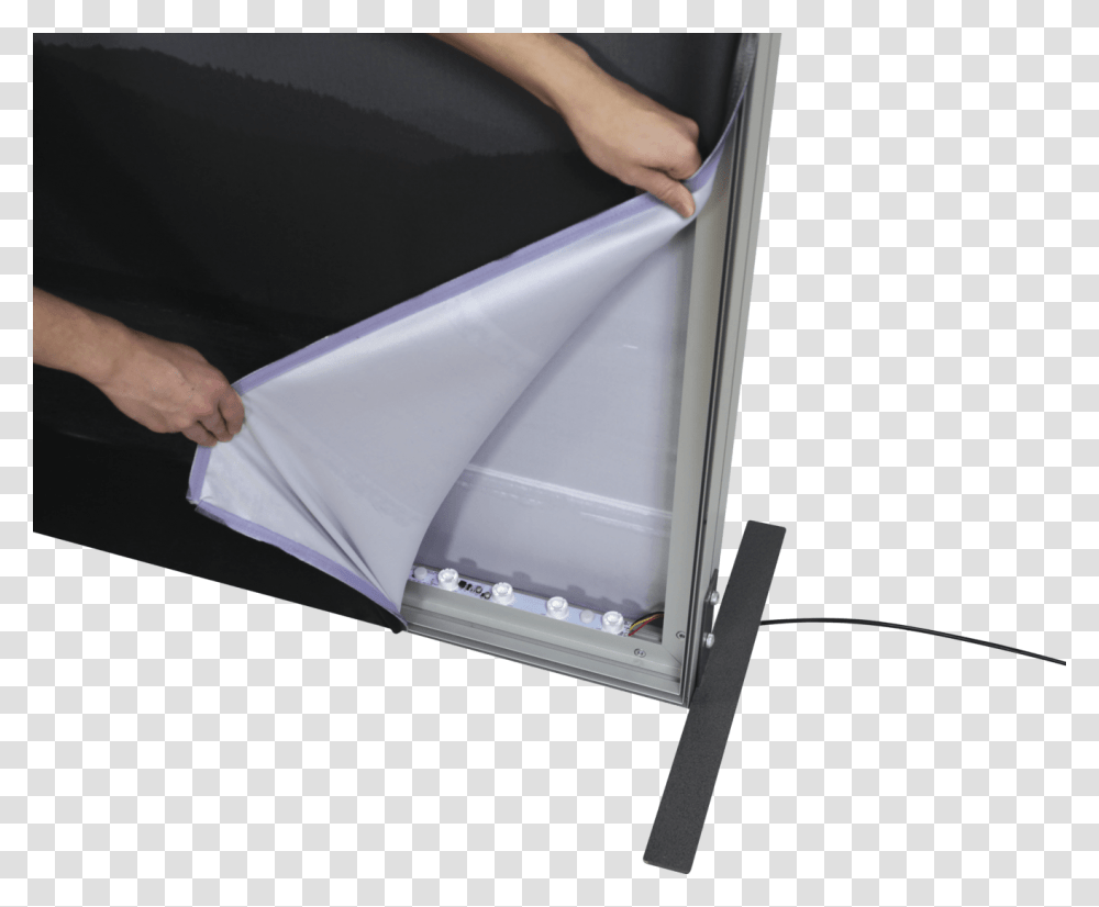 Fabric Light Box Frame, Person, Arm, Undershirt Transparent Png