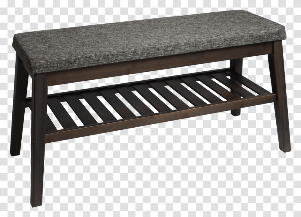 Fabric Wooden Bench With Cushion Canac Banc, Furniture, Piano, Leisure Activities, Musical Instrument Transparent Png