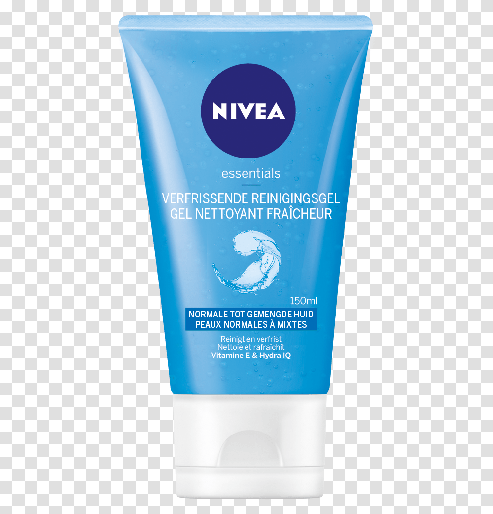 Fabuloso Nivea Aqua Effect, Bottle, Sunscreen, Cosmetics, Lotion Transparent Png