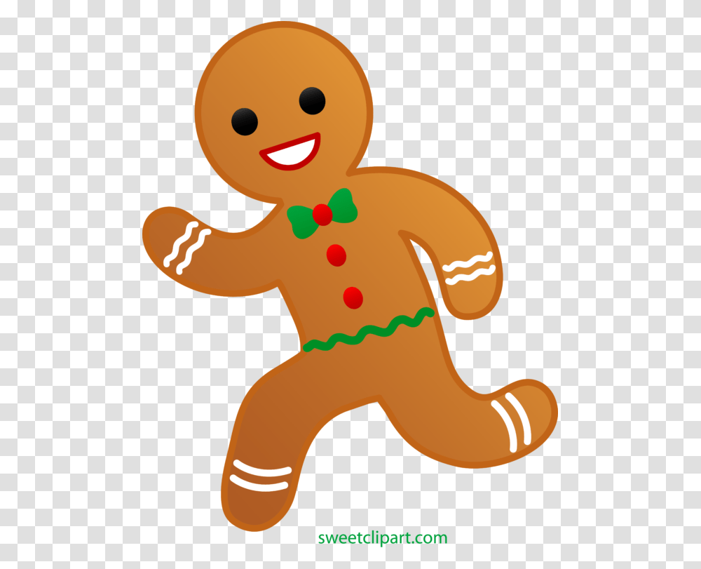 Fabulous Gingerbread Men Clip Art Roundsoun, Cookie, Food, Biscuit Transparent Png