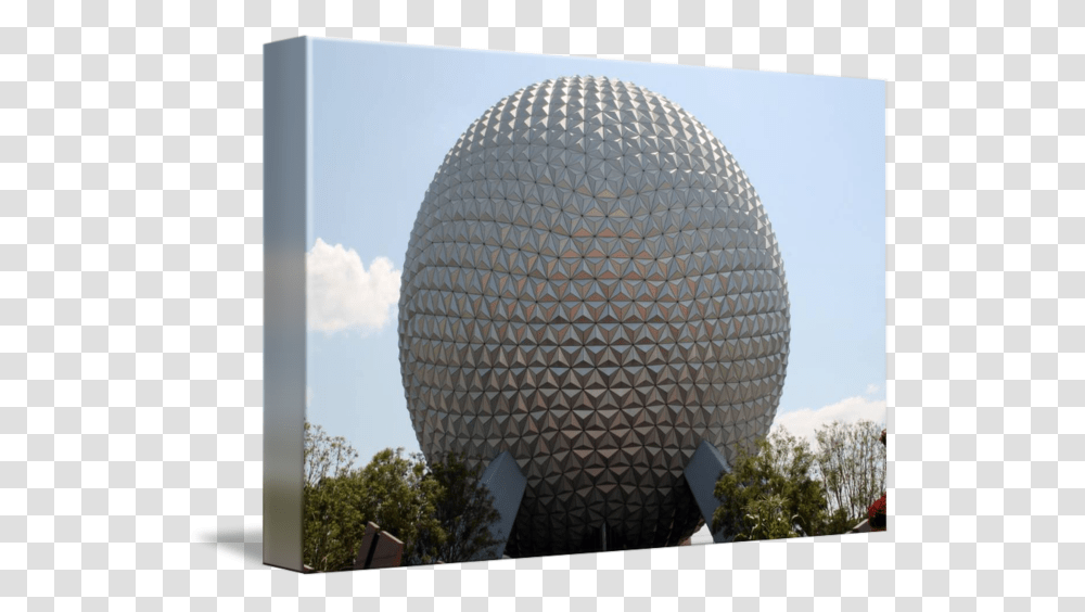 Facade Architecture Epcot Sphere Dome Disney World Epcot, Building, Planetarium, Observatory, Office Building Transparent Png