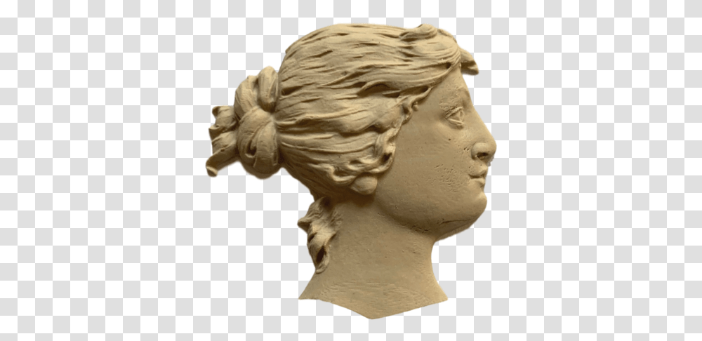 Face Accent 3 78 High 3 34 Wide Bust, Head, Sculpture, Statue Transparent Png